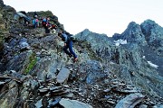 PIZZO REDORTA (3038 m) da Fiumenero (790 m) – Rif. Brunone (2295 m) il 10-11 settembre 2016  - FOTOGALLERY